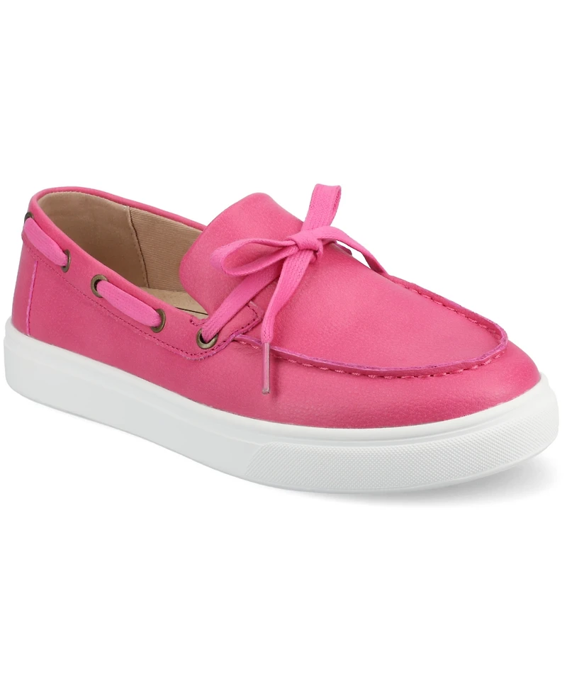 Journee Collection Women's Annamaria Round Toe Slip On loafers