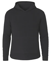 Blue Ice Men's Waffle Knit Thermal Pull-On Hoodie