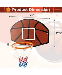 Givimo Indoor Outdoor Basketball Games with Large Shatter-proof Backboard