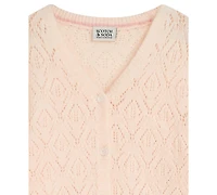 Scotch & Soda Girls 7-16 Pointelle Knit Sweater
