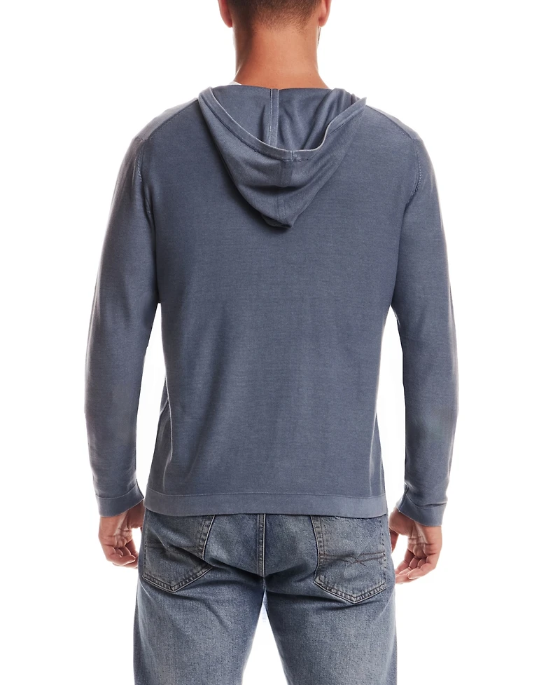 Weatherproof Vintage Men's Long Sleeve Stonewash Hoodie