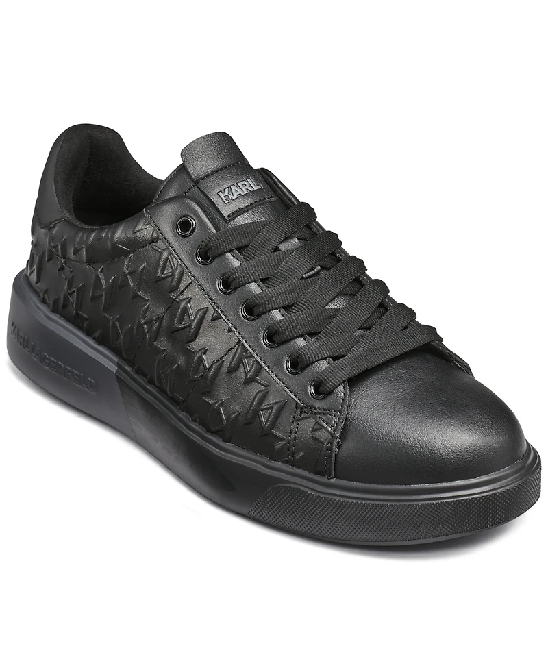 Karl Lagerfeld Paris Men's Side Embossed Logo Sneakers