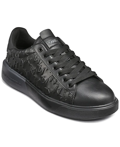 Karl Lagerfeld Paris Men's Side Embossed Logo Sneakers