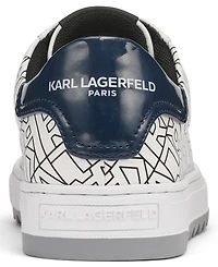 Karl Lagerfeld Paris Men's Leather Detailing Sneakers