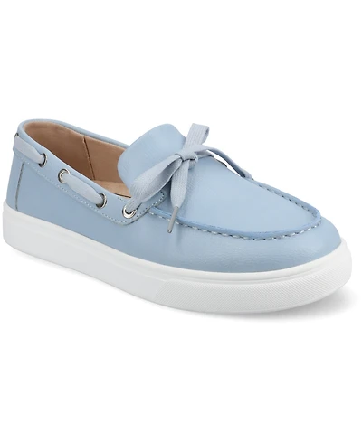Journee Collection Women's Annamaria Round Toe Slip On loafers