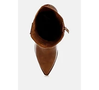 Prosia Woven Cowboy Boots