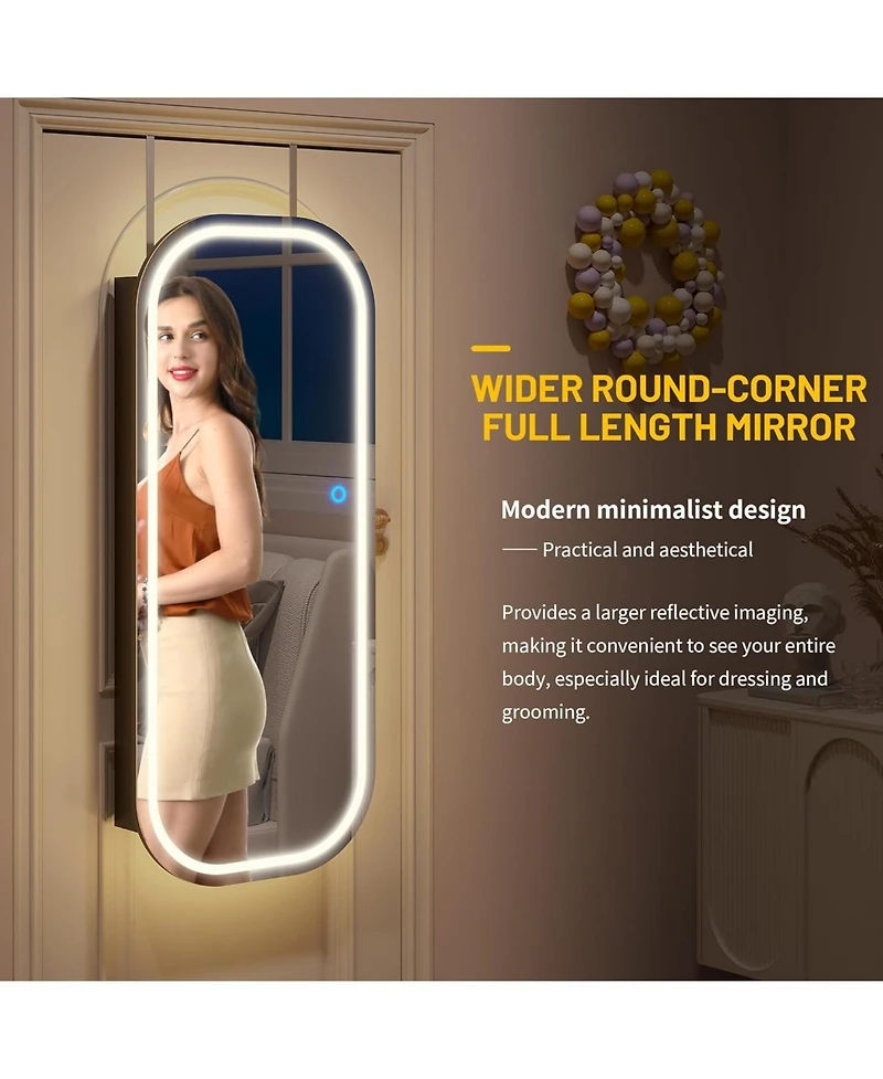 Vlsrka Arch Full Length Mirror