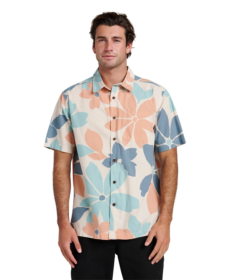 Quiksilver Waterman Men's Flower Power Classic-Fit Shirt