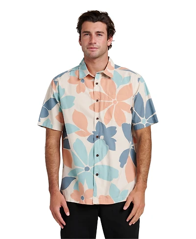 Quiksilver Waterman Men's Flower Power Classic-Fit Shirt