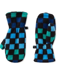 Lands' End Kids Cozy Fleece Hat-Scarf-Gloves Set