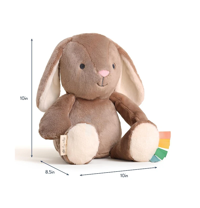 Itzy Ritzy Baby SweetieSnuggles Bunny Taupe