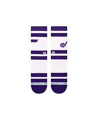 Stance Men's and Women's Utah Jazz Prep Stripe Crew Sock