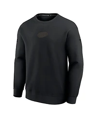 Fanatics Men's Black Carolina Hurricanes Authentic Pro Road Tri-Blend Sweatshirt