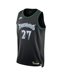 Nike Men's and Women's Rudy Gobert Black Minnesota Timberwolves Swingman Jersey