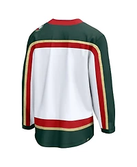 Fanatics Men's White Minnesota Wild 25th Anniversary Breakaway Jersey