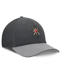Fanatics Men's Charcoal Vegas Golden Knights Fundamentals Span Flex Hat