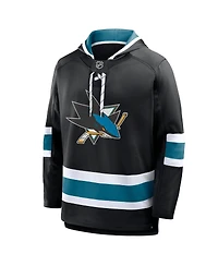 Fanatics Men's Black San Jose Sharks Prime Time Fleece Hoodie
