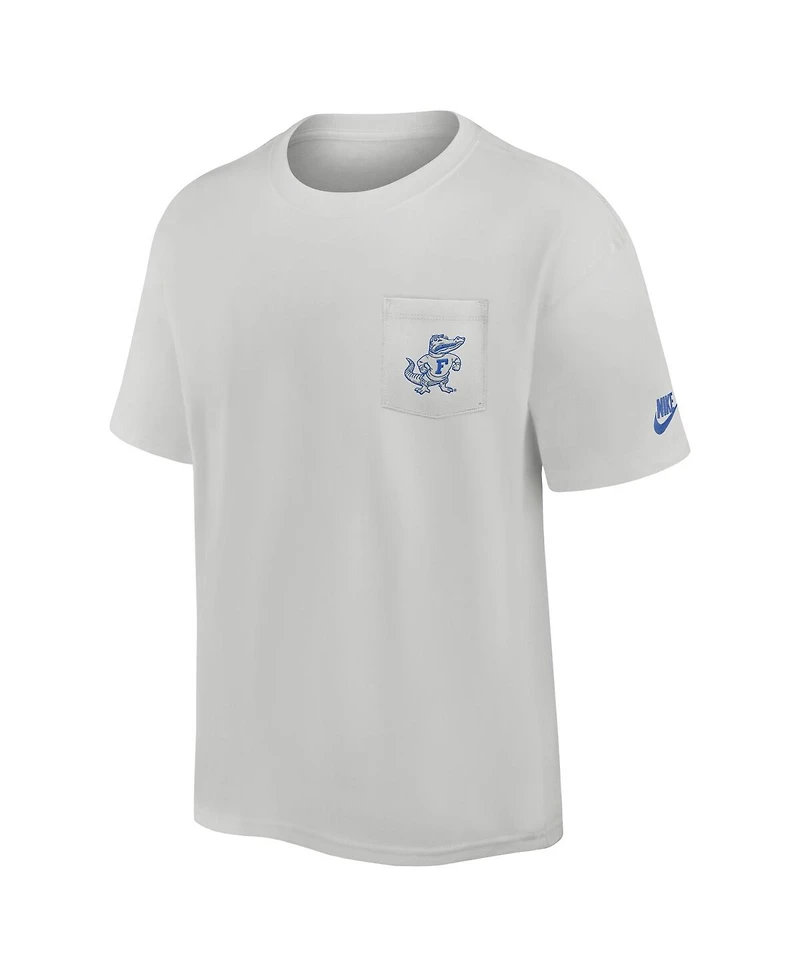 Nike Men's Gray Florida Gators Legacy 2-Hit Max90 Pocket T-Shirt