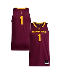 Adidas Men's 1 Maroon Arizona State Sun Devils Replica Swingman Jersey