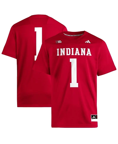 Adidas Men's 1 Crimson Indiana Hoosiers Premier Jersey