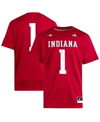 Adidas Men's 1 Crimson Indiana Hoosiers Premier Jersey