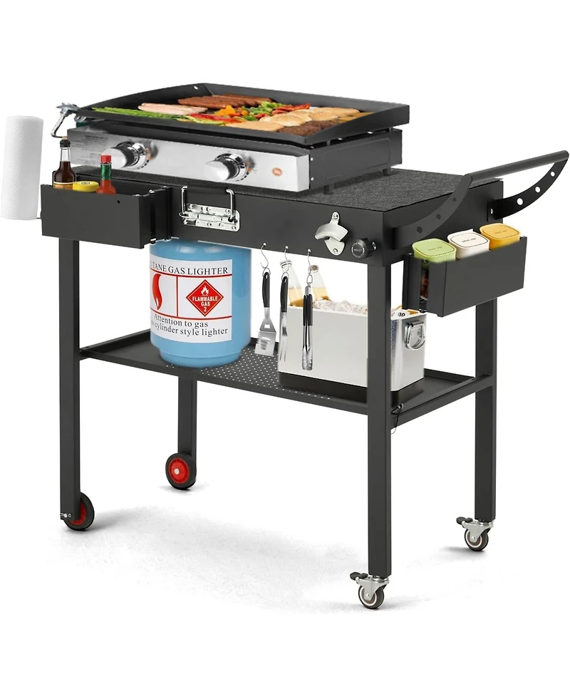 Aecojoy Outdoor Grill Table for Blackstone Griddles Stand