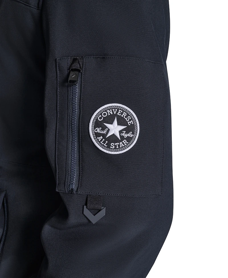 Converse Men's Hooded Long-Sleeve Jacket