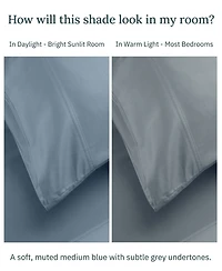 Certified Luxury 100% Egyptian Cotton Sheets, California King Sheet Set, 4 Piece Deep Pocket Bed Sheets Sateen Cooling for Hot Sleepers by