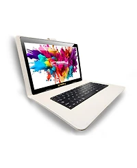 Linsay 10.1 Octa-Core Tablet 4GB Ram 128GB Storage Android 15 Premium Business Bundle with "oracle" Keyboard case, Briefcase and Pen stylus