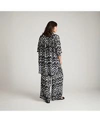 Universal Standard Womens Plus Toni Hi Low Tunic