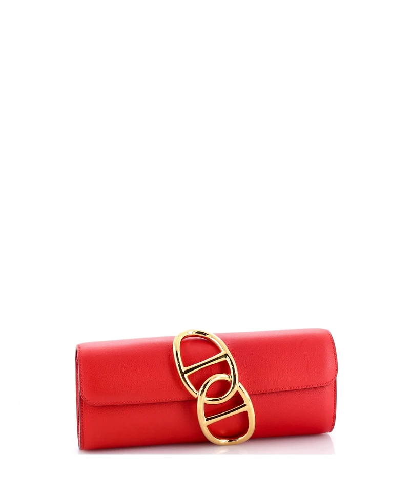 Pre-Owned Hermes Egee Clutch Evercolor
