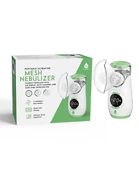 Pursonic Portable Ultrafine Mesh Nebulizer | Battery-Powered, Quiet Operation, Self-Cleaning & Dual Mist Modes