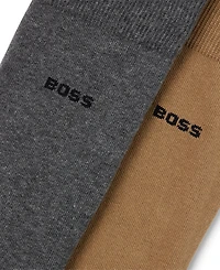 Boss by Hugo Boss Men's Low-Cut Crew Socks, 2-Pack