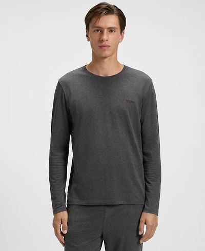 Boss Men's Mix and Match Long-Sleeve Crewneck T-Shirt