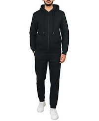 Blu Rock Men's Full-Zip Hoodie and Jogger Sweatpants Matching, 2-Piece Set