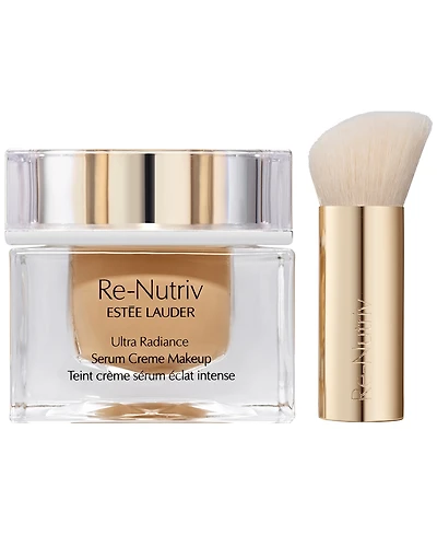 Estee Lauder 2-Pc. Re-Nutriv Ultra Radiance Serum Creme Makeup Foundation with Brush Set