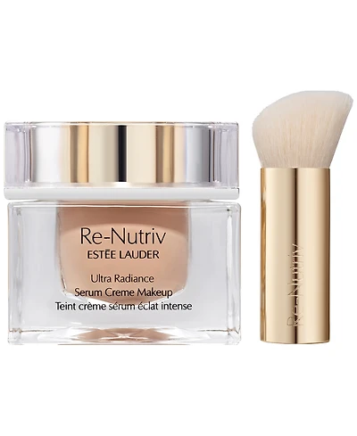 Estee Lauder 2-Pc. Re-Nutriv Ultra Radiance Serum Creme Makeup Foundation with Brush Set