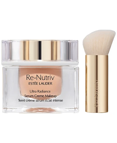 Estee Lauder 2-Pc. Re-Nutriv Ultra Radiance Serum Creme Makeup Foundation with Brush Set