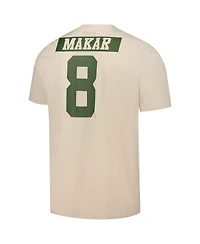 Levelwear Men's Cale Makar Khaki Colorado Avalanche 2024 Nhl Military Appreciation Richmond Delta Player Name Number T-Shirt