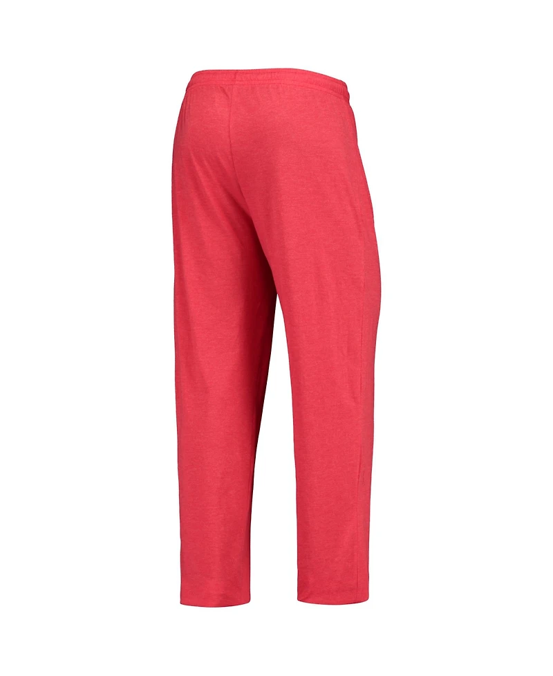 Concepts Sport Men's 2-Piece Cardinal/Heathered Charcoal San Diego State Aztecs Meter Long Sleeve Top and Pants Sleep Set