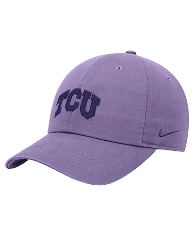 Nike Men's Light Purple Tcu Horned Frogs Club Adjustable Hat