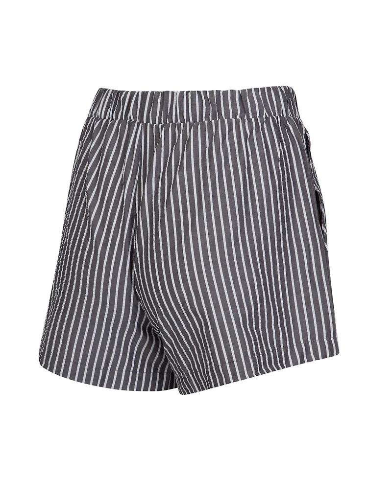 Concepts Sport Women's Charcoal Chicago Blackhawks 2-Pack Boxer Shorts Set