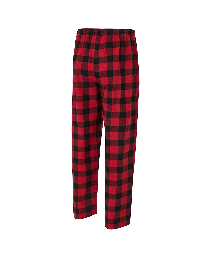 Concepts Sport Men's 2-Piece Cardinal/Black Arizona Cardinals Avondale T-Shirt and Flannel Pants Set
