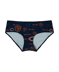 Concepts Sport Women's Navy Chicago Bears Mosaic Allover Print Knit Panty