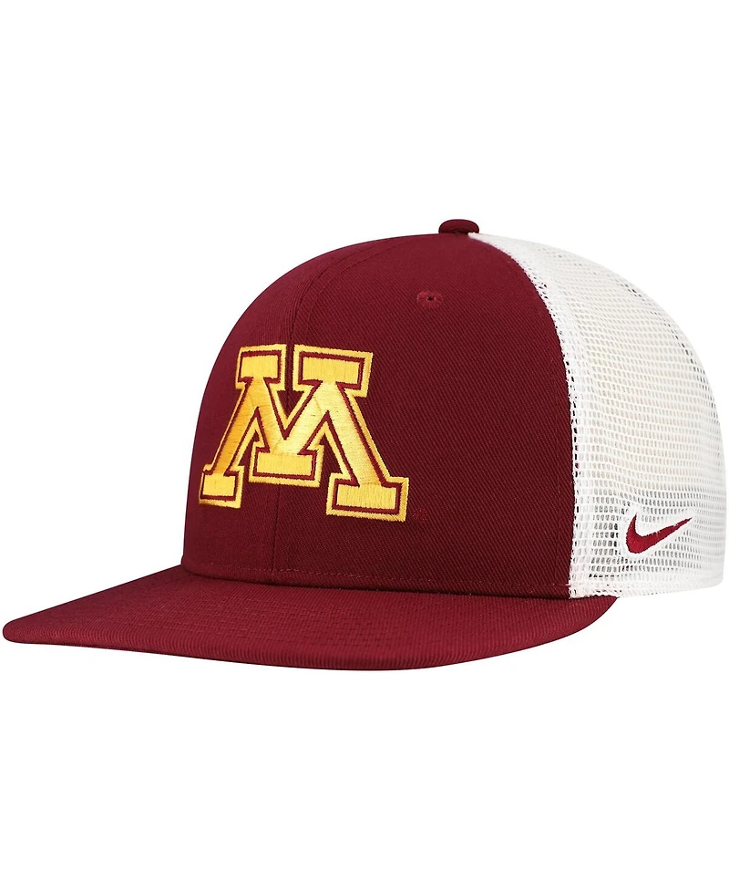 Nike Men's Maroon Minnesota Golden Gophers Meshback Snapback Hat