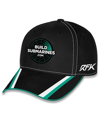 Checkered Flag Sports Men's and Women's Black Brad Keselowski Blue Forge Alliance Uniform Adjustable Hat