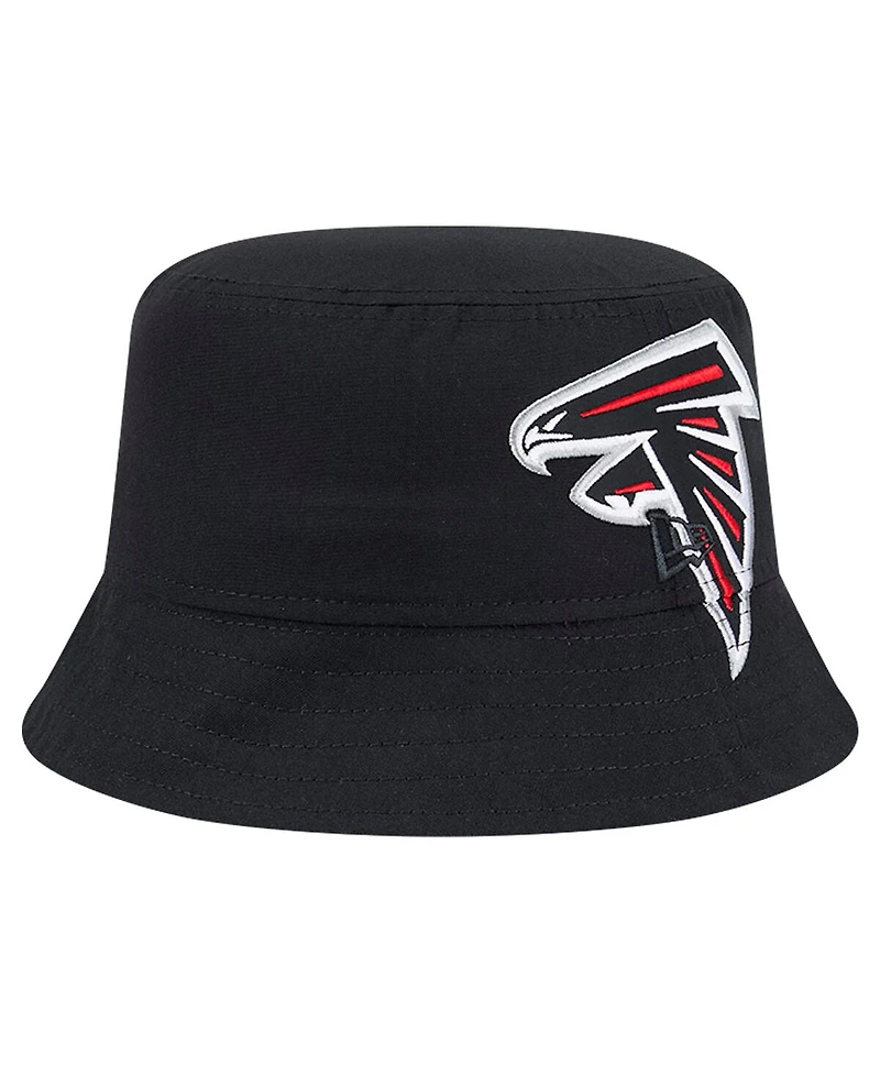 New Era Men's Black Atlanta Falcons Helmet Bucket Hat