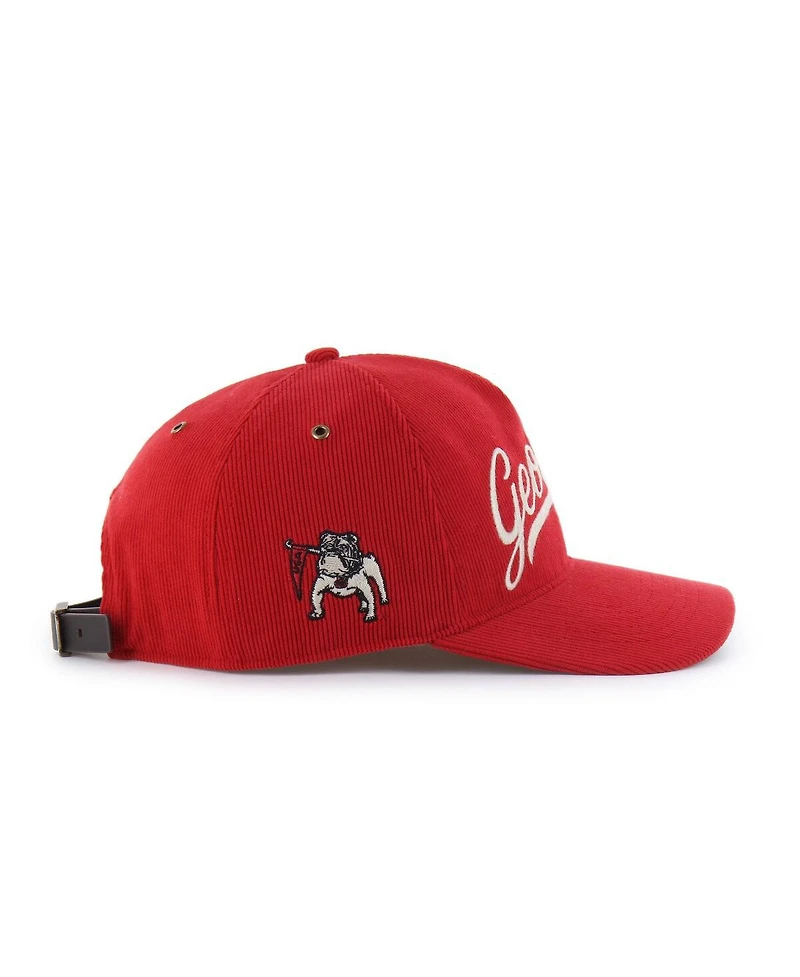 '47 Brand Men's and Women's Red Georgia Bulldogs Collections Golden Age Corduroy Hitch Adjustable Hat
