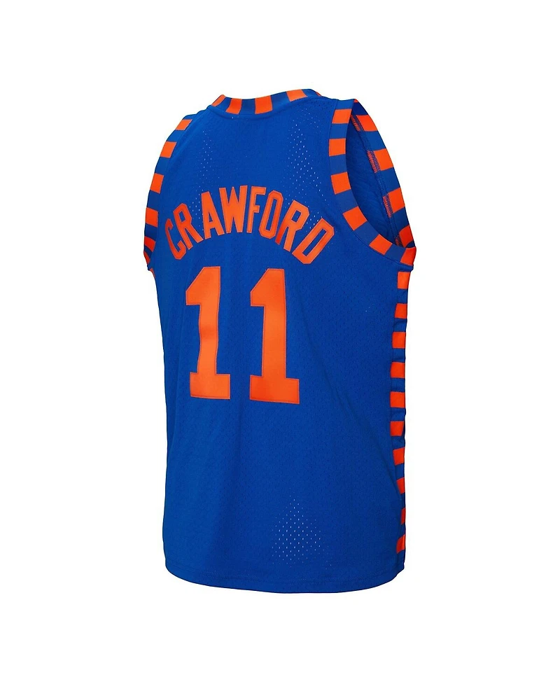 Mitchell & Ness Men's Jamal Crawford Blue New York Knicks 2005/06 Hardwood Classics Swingman Jersey