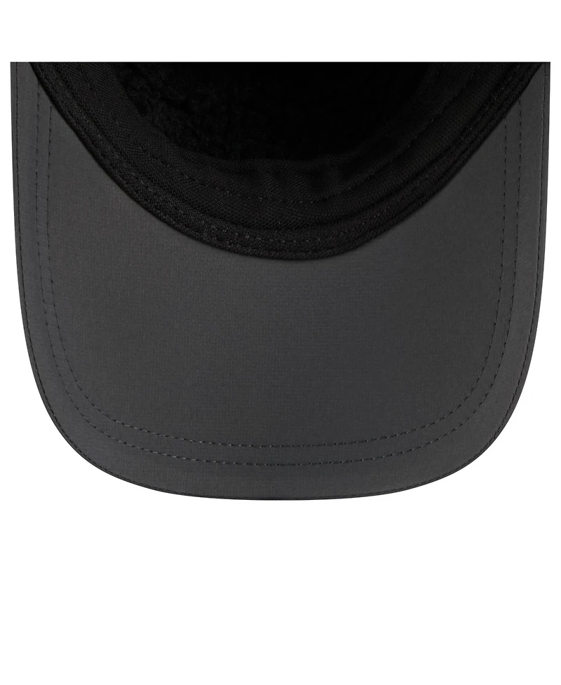 New Era Men's Charcoal New Orleans Saints 2025 Sideline Cold Weather Runner Dog Ear Adjustable Hat